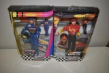 (2) NASCAR BARBIE DOLLS, 50TH ANNIVERSARY &