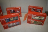 (8) COCA-COLA 0/027 GAUGE TRAINS