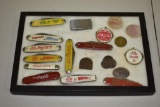 DISPLAY CASE WITH ASSORTED COCA-COLA POCKET