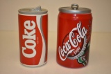 (2) COCA-COLA CAN COOKIE JARS