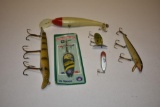 Lot of 5 Vintage Fishing Lures
