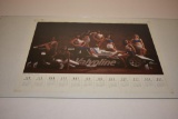 Vintage Indianapolis Colts Cheerleaders 1992 Vintage Valvoline Motor Oil Calendar 26