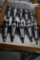 (10) CAT 40 TOOL HOLDERS