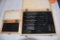 2 SETS OF ADJUSTABLE HAND REAMERS WITH CASES; SET OF 8 1-5/32-1-11/16