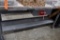 HEAVY DUTY 2 SHELF WORK BENCH, METAL FRAME, WOOD TOP, 1 DRAWER, NO CONTENTS, 72