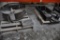 2 SKIDS UNDER PALLET RACK PARTS UNKNOWN; FILTER?, PLATES FROM MACHINE?