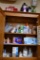 ALL CONTENTS IN THIS CABINET AND ON TOP; BAND AIDS, HYDROGEN PEROXIDE, ETC.