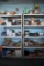 (2) GRAY HEAVY PLASTIC SHELF UNITS NO CONTENTS, 18