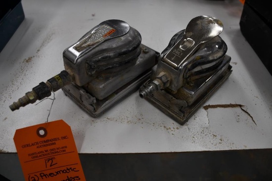 (2) PNEUMATIC HAND SANDERS