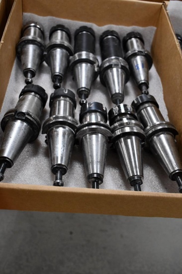 (10) CAT 40 TOOL HOLDERS
