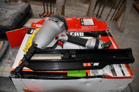 PORTER CABLE PNEUMATIC FRAMING NAIL GUN 3-1/2" WITH BOX