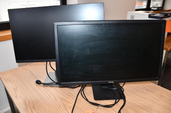 2 DELL MONITORS