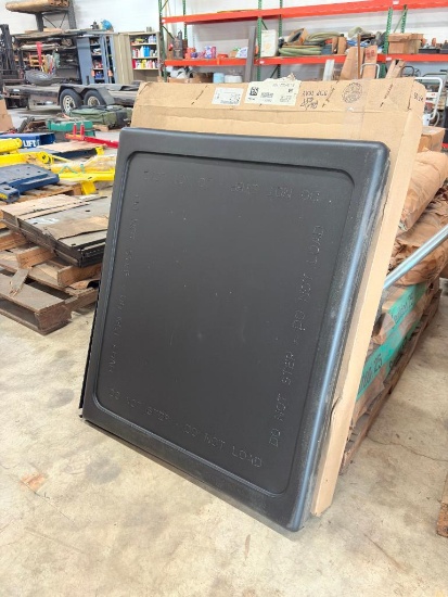 ROTARY S130116 DRIP TRAY (BLACK POLYETHYLENE) NEW, PICTURE IS REPRESENTATIVE,