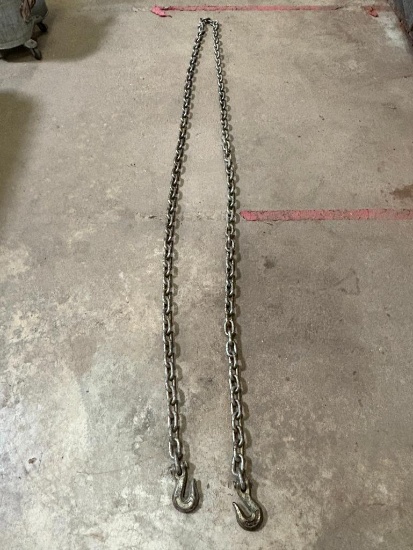 HEAVY DUTY CHAIN 15 1/2" WITH HOOKS
