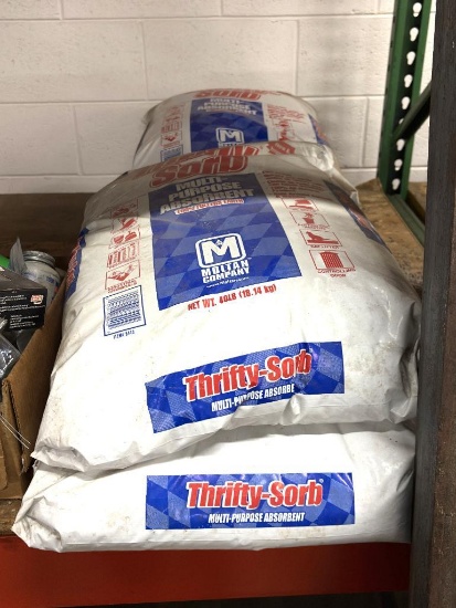 (4) BAGS OF THRIFTY-SORB MULTI PURPOSE ABSORBENT - 40# EACH