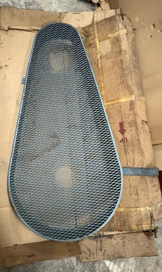 BELT GUARD FOR AIR COMPRESSOR, 4 3/4"D X 46 1/2" X 21 3/4"