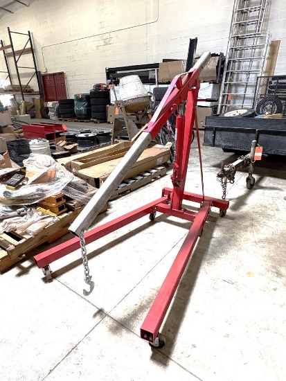 STRONGWAY 2 TON HYDRAULIC ENGINE HOIST WITH EXTENDABLE ARM