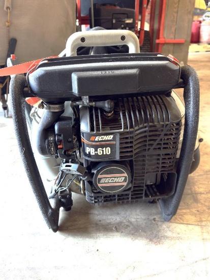 ECHO PB-610 BACKPACK POWER BLOWER, GAS POWERED