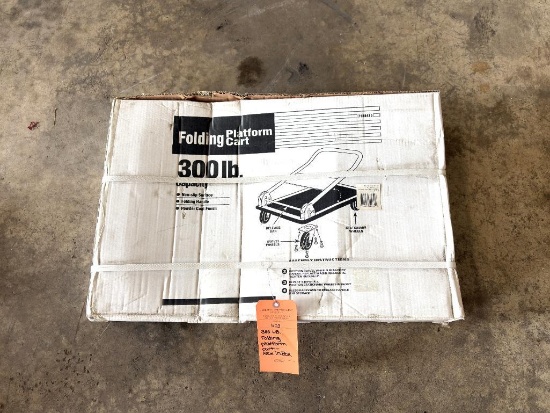 300# FOLDING PLATFORM CART, NEW IN BOX
