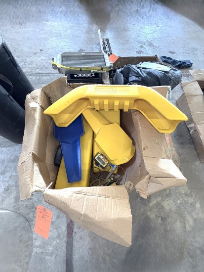 BOX W/ FIA KARTING GO-KART PARTS