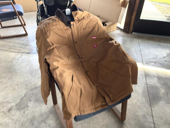 DICKIES CANVAS JACKET, SIZE 3X, NEW