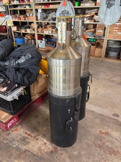 SERAPHIN TEST MEASURE CO. DELIVERS 5 GALLONS TO 0, MODEL "E", S/N 22076A, WITH CARRING CASE
