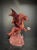 MICHAEL WHELAN FRANKLIN MINT DRAGON STATUE 