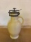OLD ANTIQUE STONEWARE JUG, APPROX 10