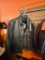 HARLEY DAVIDSON VINTAGE MOTORCYCLE COAT, BERMAN'S THE LEATHER EXPERTS, SIZE SMALL,