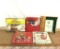 LOT W/ (5) VINTAGE GAMES: PO-KE-NO, FRACTIONS ARE FUN, DONKEY PARTY, REAL LIFE MINIATURE WOOD