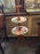 VINTAGE MID CENTURY MODERN 2 TIER TIDBIT TRAY 1960S, FRUIT DESIGN