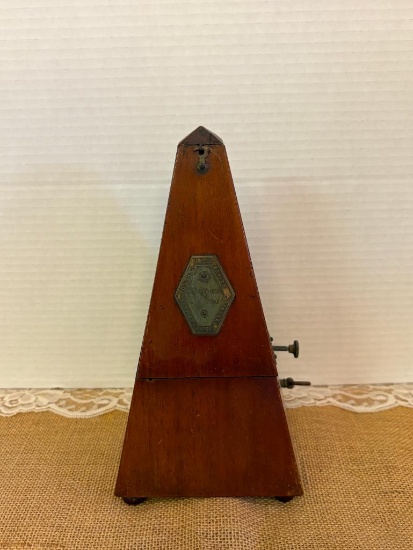 ANTIQUE MAELZEL METRONOME MECHANICAL DEVICE USED BY MUSICIANS TO KEEP TIME