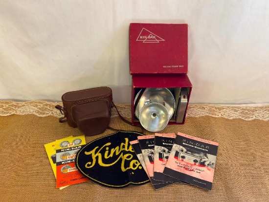 VINTAGE KODAK'S FIRST 35MM RANGEFINDER CAMERA, 35MM WITH LEATHER CASE