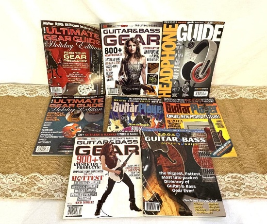LOT OF ACOUSTIC GUITAR MAGAZINES 2008 - 2014 APPROX COUNT 20