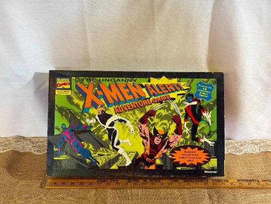 THE UNCANNY X-MEN ALERT ADVENTURE GAME, ALL FIGURINES ARE HERE, DID NOT COUNT OTHER PIECES
