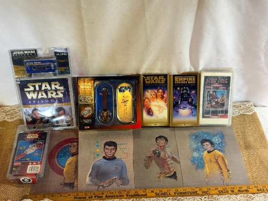 STAR TREK!! "STAR WARS SPECIAL EDITION" VHS, "THE EMPIRE STRIKES BACK SPECIAL EDITION" VHS,