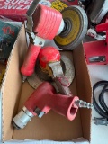 (2) PNEUMATIC SANDERS, (1) HUSKY PNEUMATIC SANDER
