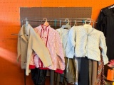 LOT OF VINTAGE NIGHTWEAR - SET OF VINTAGE RED AND WHITE FLANNELS AND (2) AUNT BEA STYLE