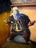 LARGE CARDBOARD CUT OUT JOHN LEGUIZAME AS THE VILLIAN 