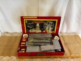 MID CENTURY ERECTOR SET, ONLY CONSTRUCTION TOY WITH THE SQUARE GIRDER, BY THE A.C. GILBERT CO.