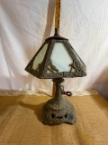 TIFFANY STYLE LAMP MEASURES APPROX 16