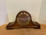 ANTIQUE LINDEN MANTLE CLOCK 8 3/8