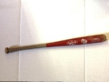 COCA COLA PRO LOUISVILLE SLUGGER BAT - RED VINTAGE WOOD