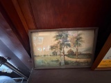 LOT OF (4) FRAMED PRINTS 