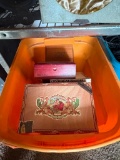 LOT OF CIGAR BOXES, SEVERAL WOODEN