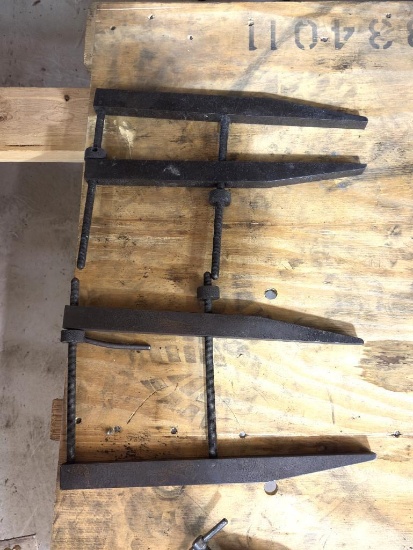 (2) 13" TOOLMAKERS PARALLEL CLAMPS