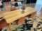 IKEA TABLE, NATURAL WOOD, RECTANGULAR TOP, 30-3/4