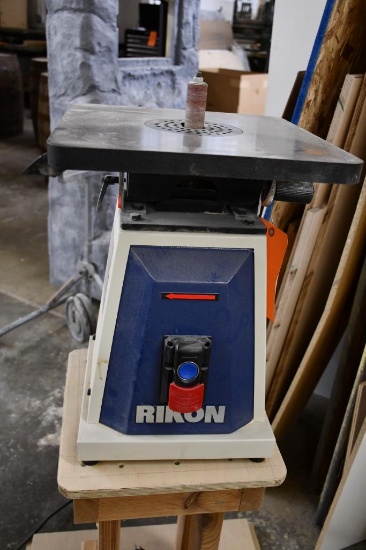 Rikon Oscillating Spindle Sander, Model #50-300, s/n 201705439, HP, Tilting Table,