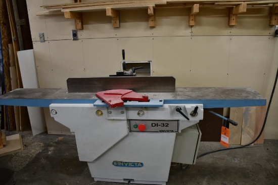 (2008) Invicta (Brazil) 12" Jointer, Model DI-32, s/n 1687, Swing Away Safety