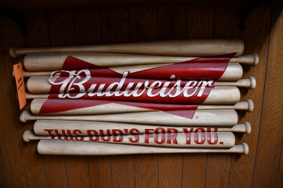 BUDWEISER SIGN, 36"